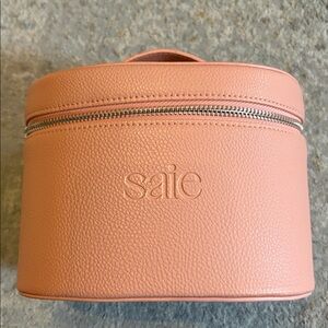 Saie Peach Mini Cosmetic Bag